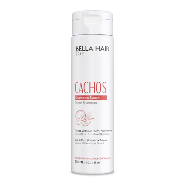 Shampoo Suave Cachos Bella Hair Brasil-300ml