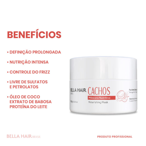Linha Cachos, KIT: Shampoo, Máscara E Ativador de Cachos BH - Imagem 3