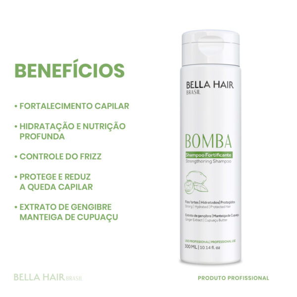 Linha Bomba Kit: Shampoo, Máscara e Tônico - Imagem 2