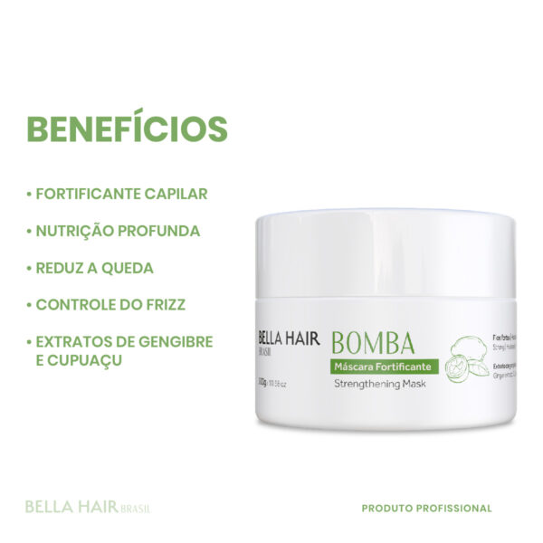 Linha Bomba Kit: Shampoo, Máscara e Tônico - Imagem 3
